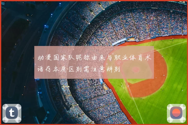 动漫国家队昵称由来与职业体育术语存本质区别需注意辨别