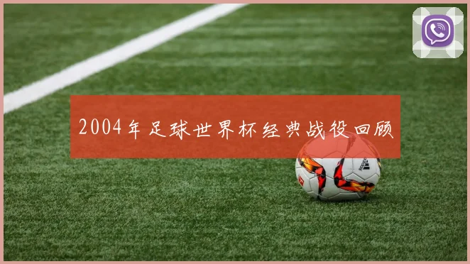 2004年足球世界杯经典战役回顾